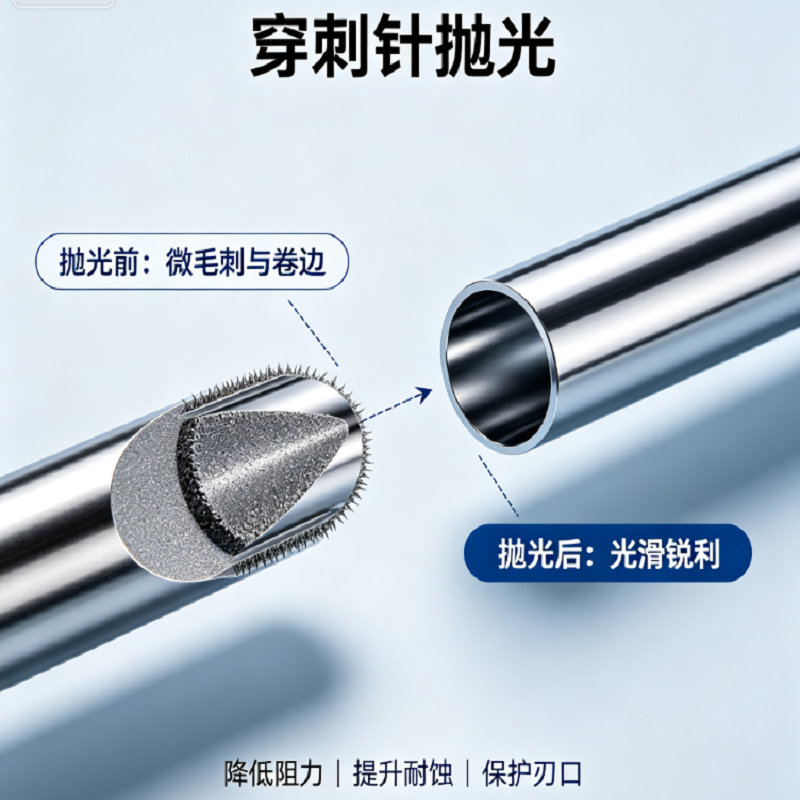 徐州别被光亮的外表骗了！穿刺针抛光到底在抛什么？